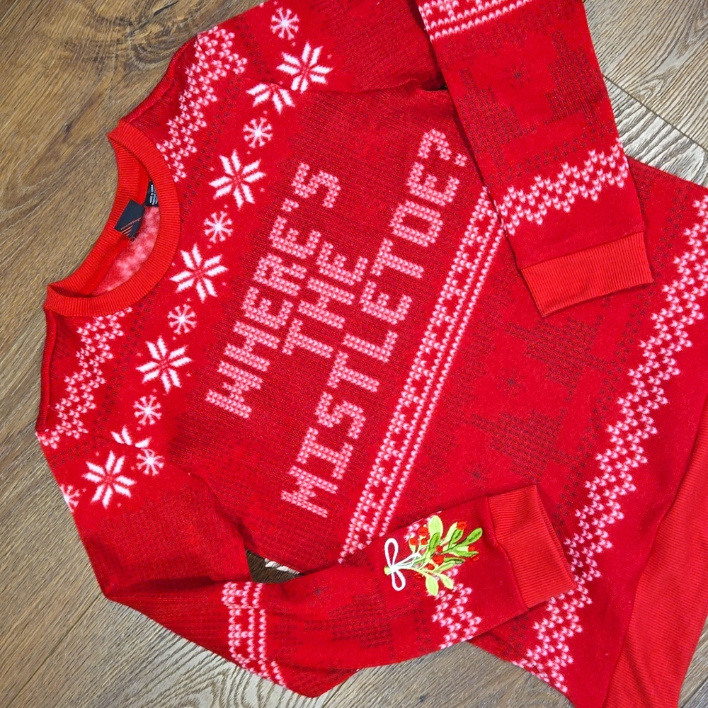 MAD ENGINE CHRISTMAS SWEATER #6329